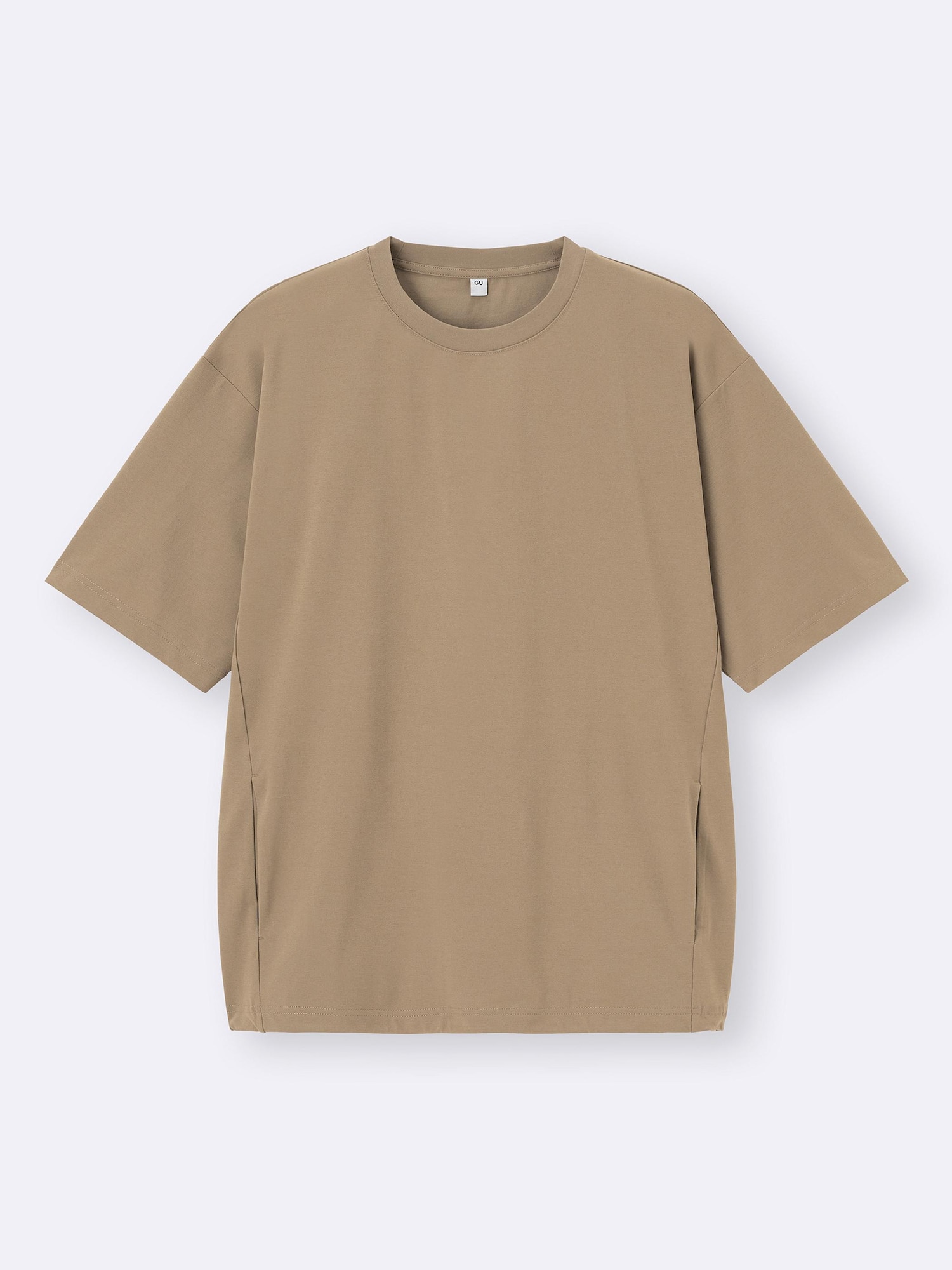 ぽページ Dry Stretch Oversized T-Shirt | HalfSlv | GU US
