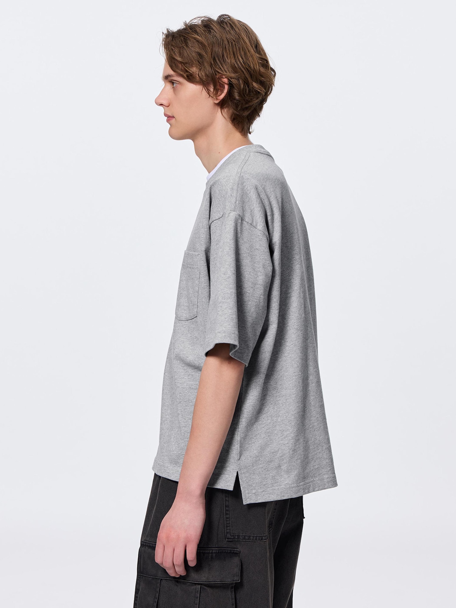 Tシャツ・カットソー BOXY T-SHIRT Boxy T-Shirt | HalfSlv | GU US
