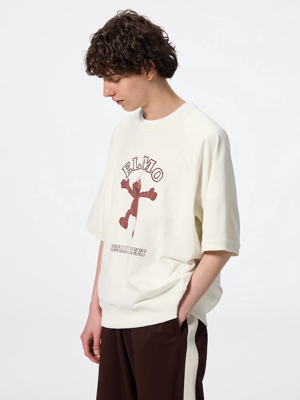 Sweat Look T-Shirt | HalfSlv | Sesame Street