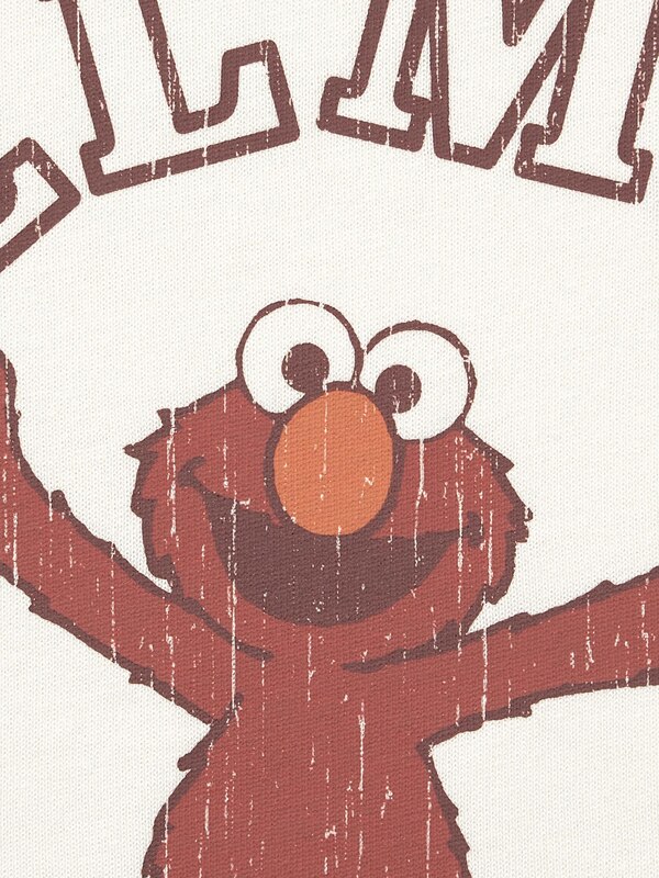 Sweat Look T-Shirt | HalfSlv | Sesame Street