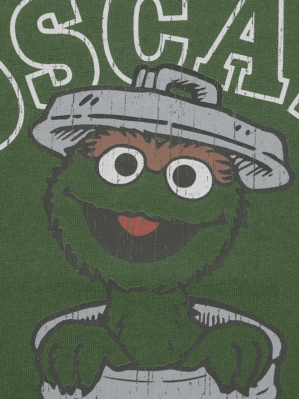 Sweat Look T-Shirt | HalfSlv | Sesame Street