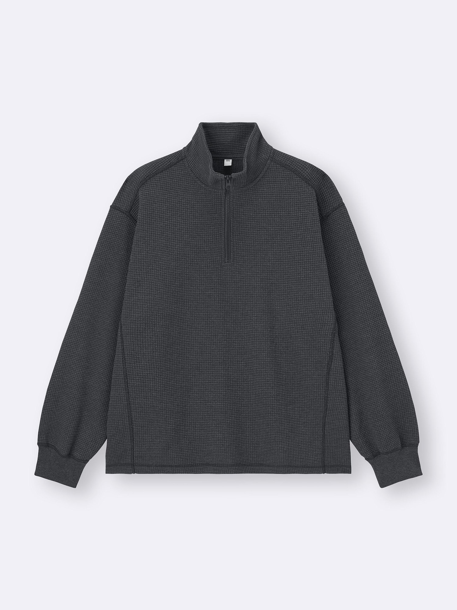 Men's Heavy Waffle Half-Zip Pullover | GU US