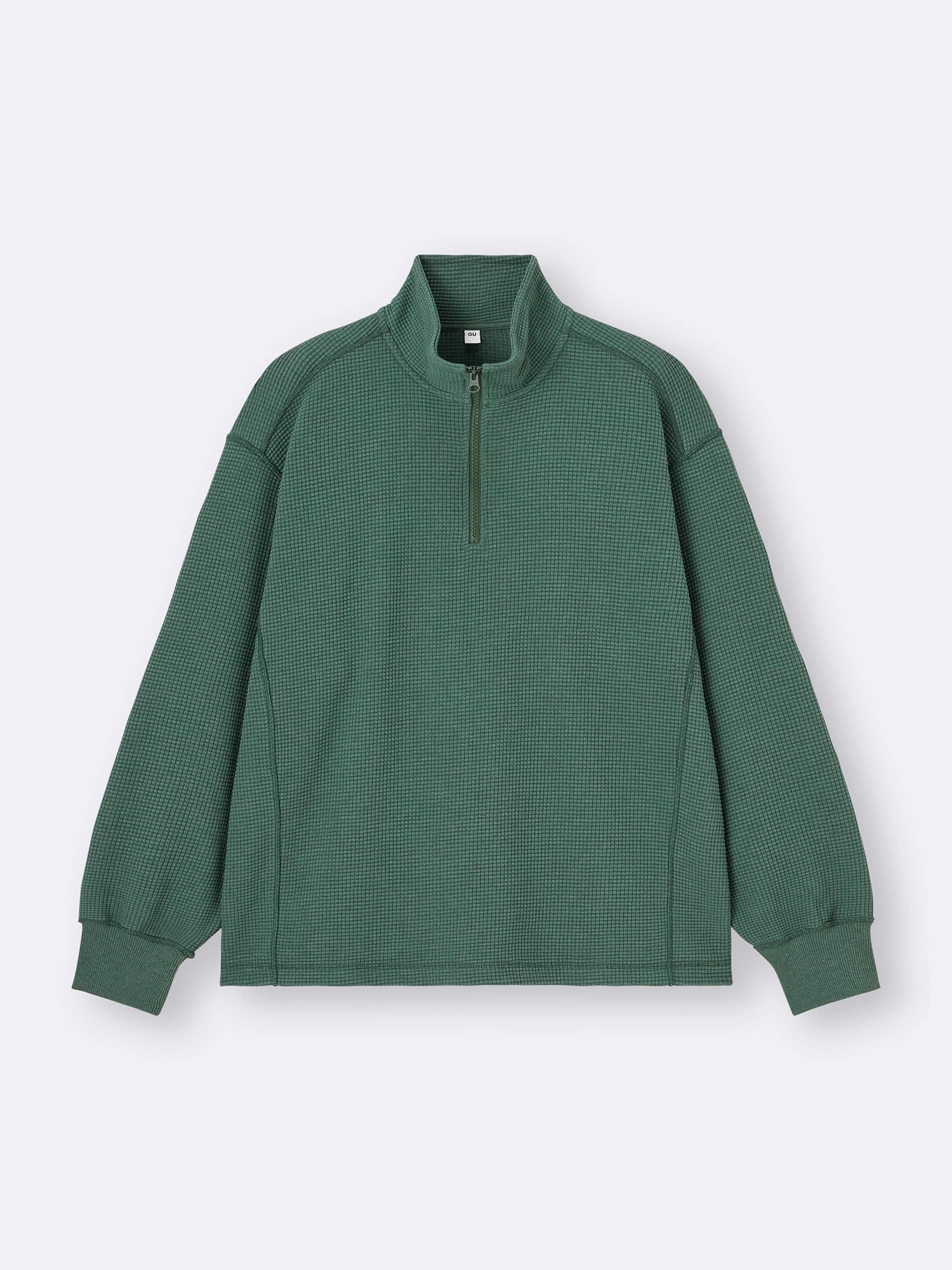 WORLD WIDE HALF ZIP KNIT -WHITE- | WALKIN STORE WEB SHOP