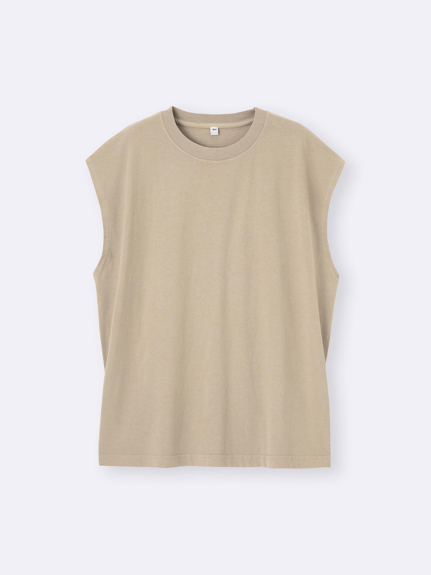 Washed Sleeveless T-Shirt | GU US