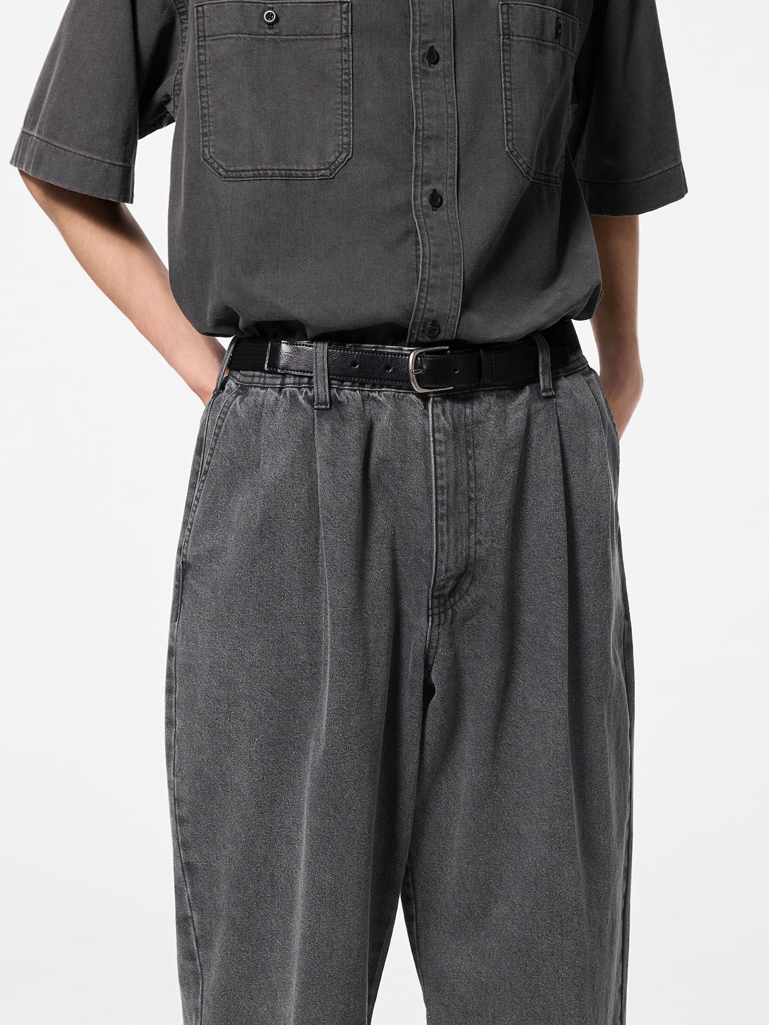 Denim Carrot Pants | GU US