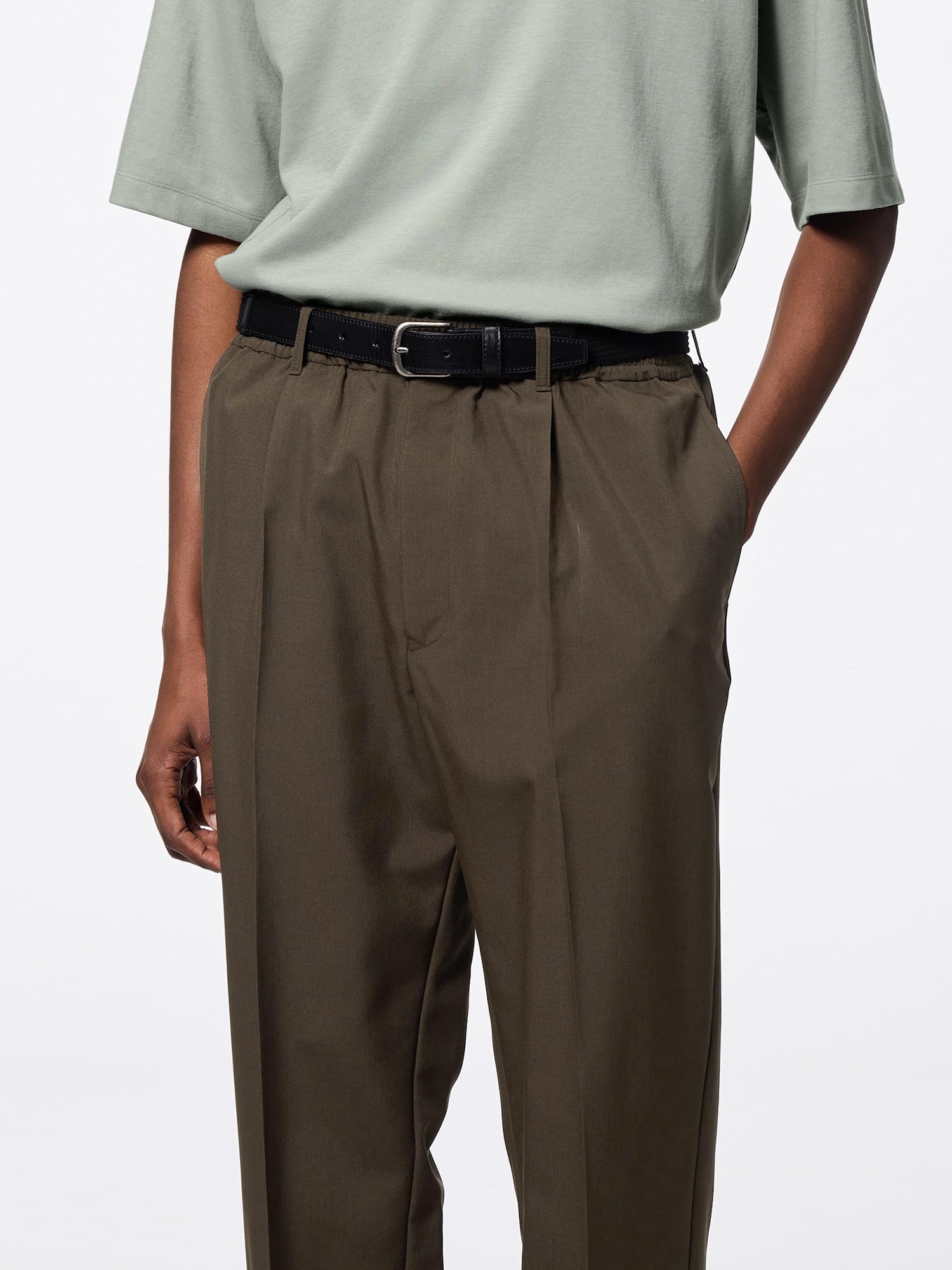 Dry Tucked Wide Relaxed Pants | GU US