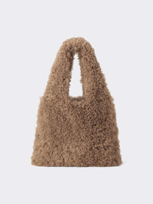 Faux Fur Tote Bag