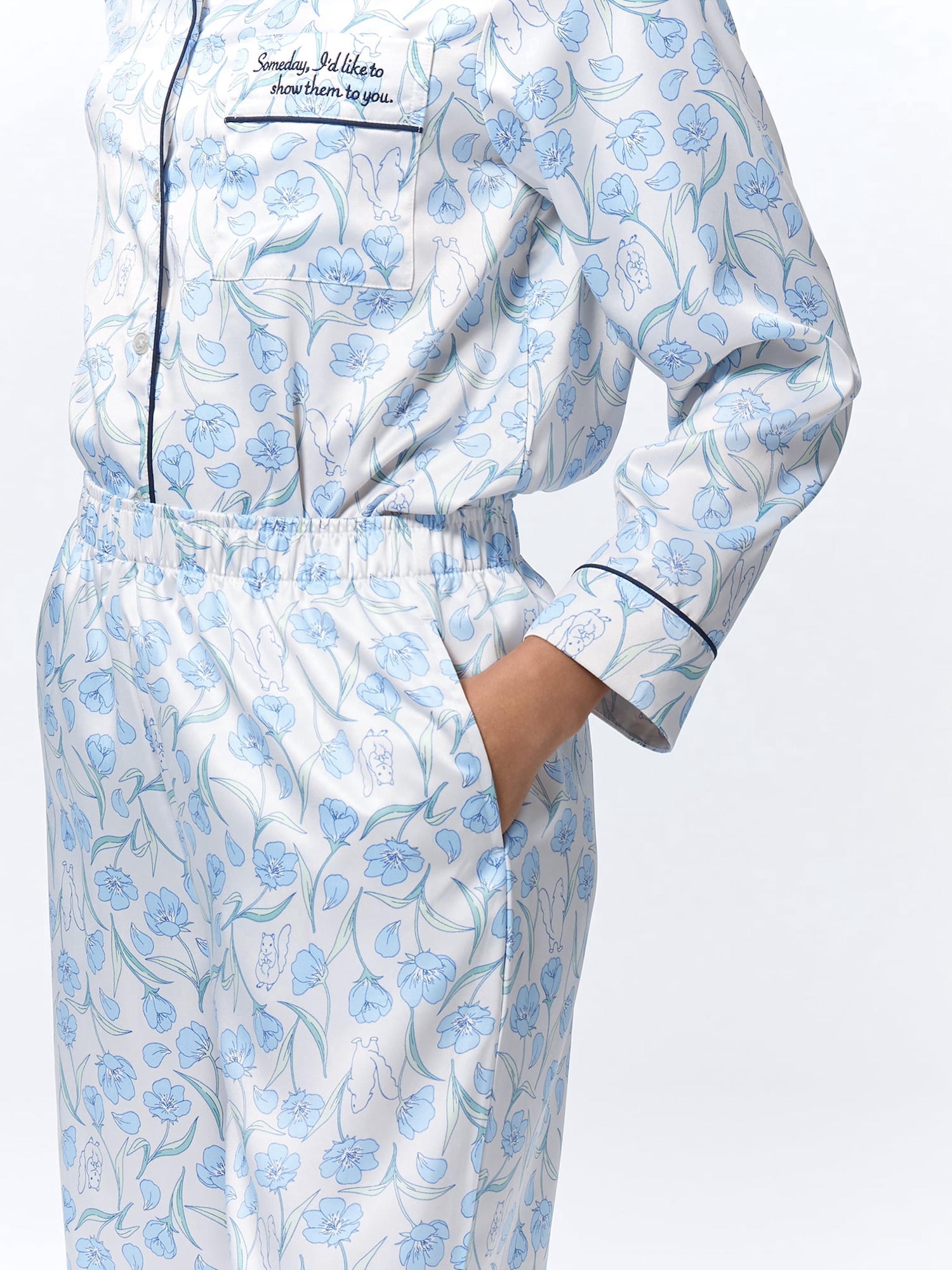 Satin Pajamas Long Frieren: Beyond Journey's End | GU US