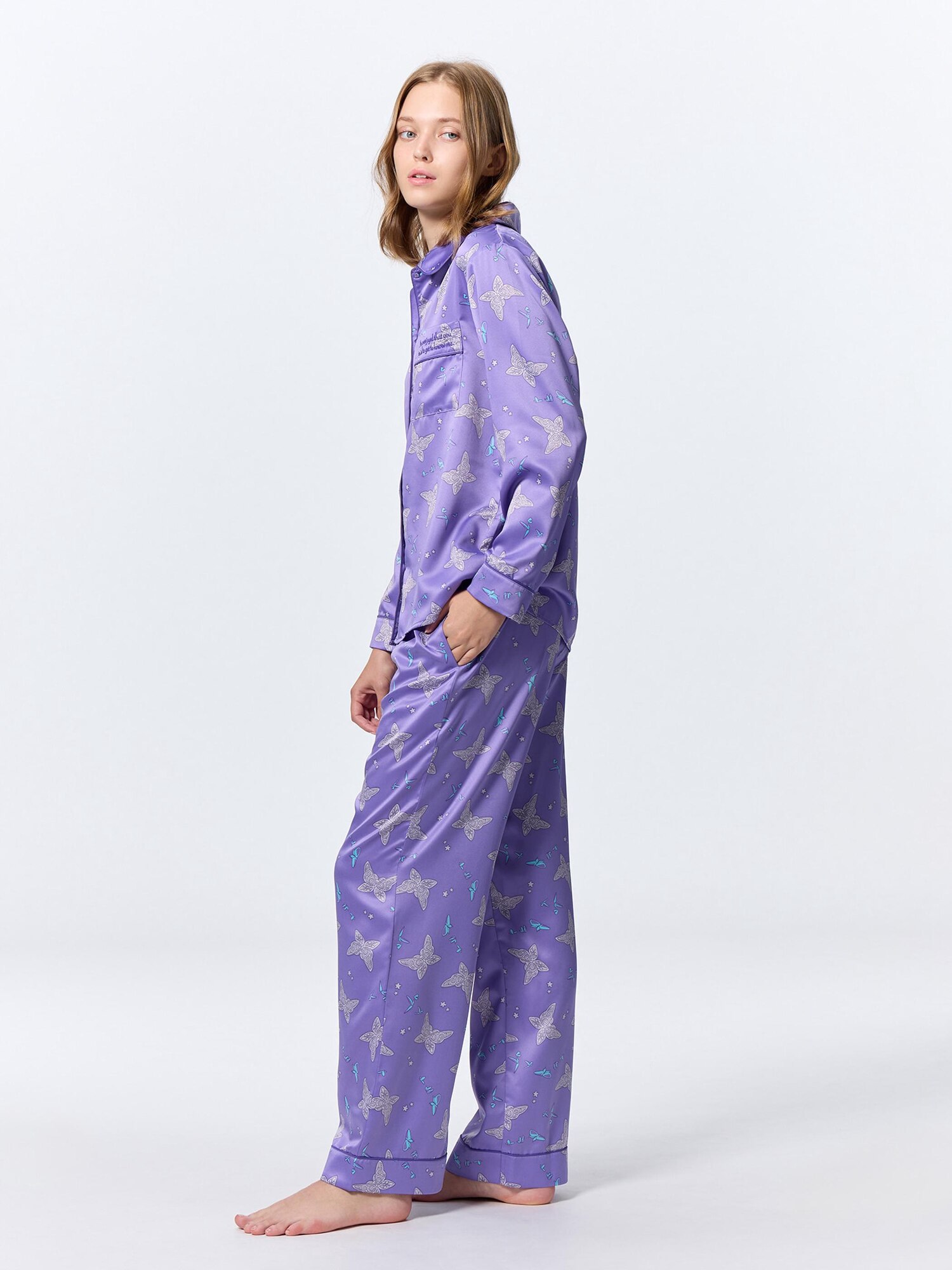 Satin Pajamas Long Frieren: Beyond Journey's End | GU US