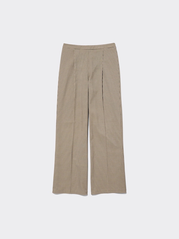 2 Piece Skirt And Pants Set Checked by rokh