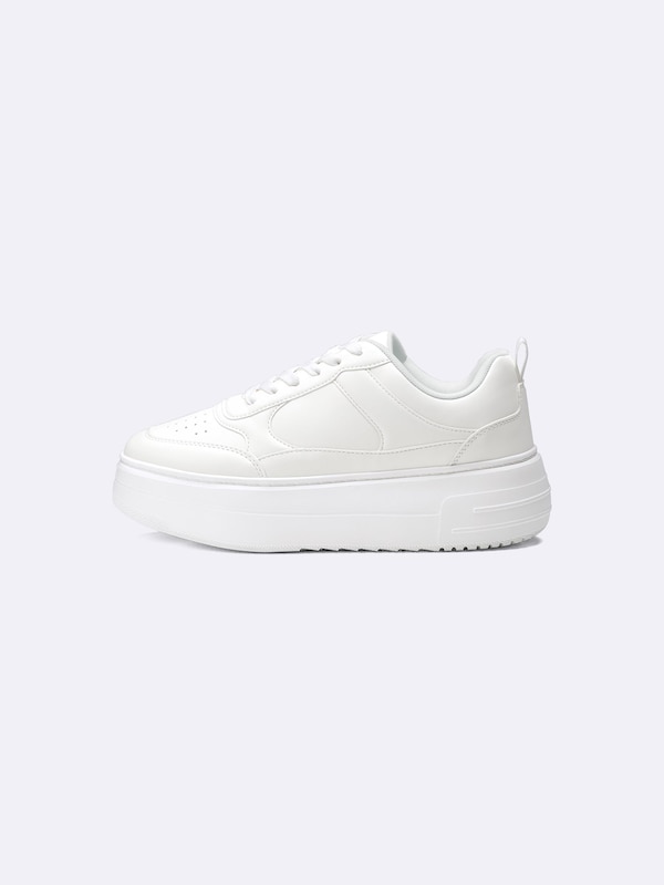 Volume Sole Court Sneakers