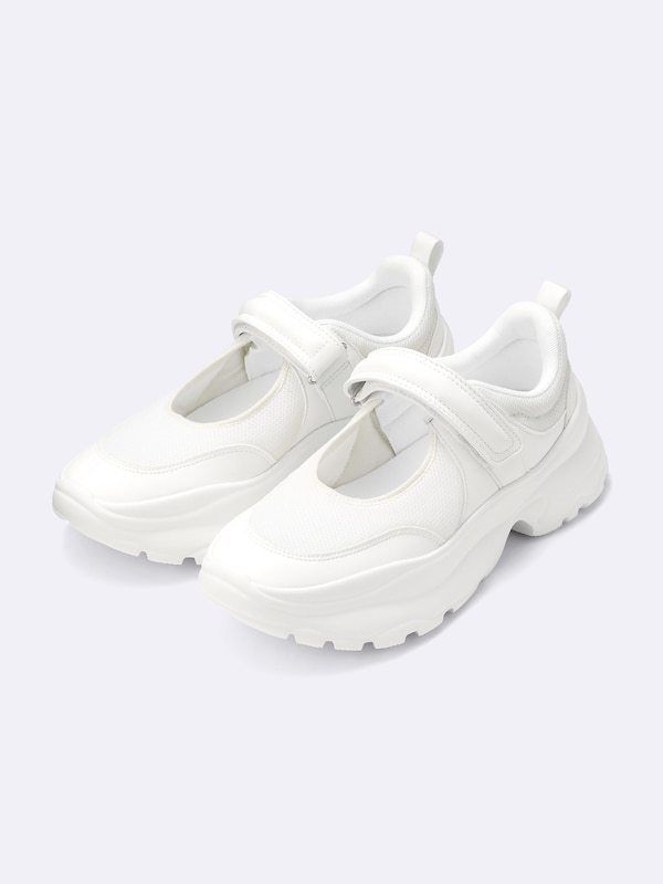 Volume Sole Belt Sneakers