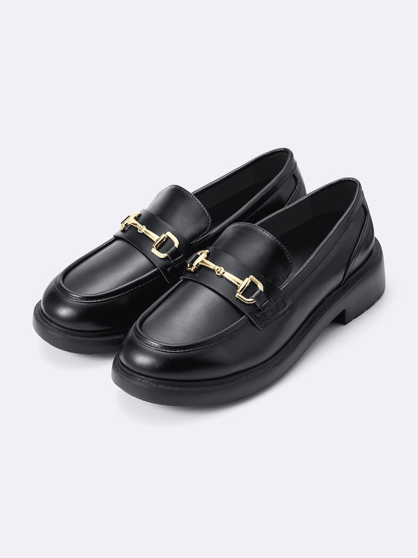 Volume Sole Bit Loafers