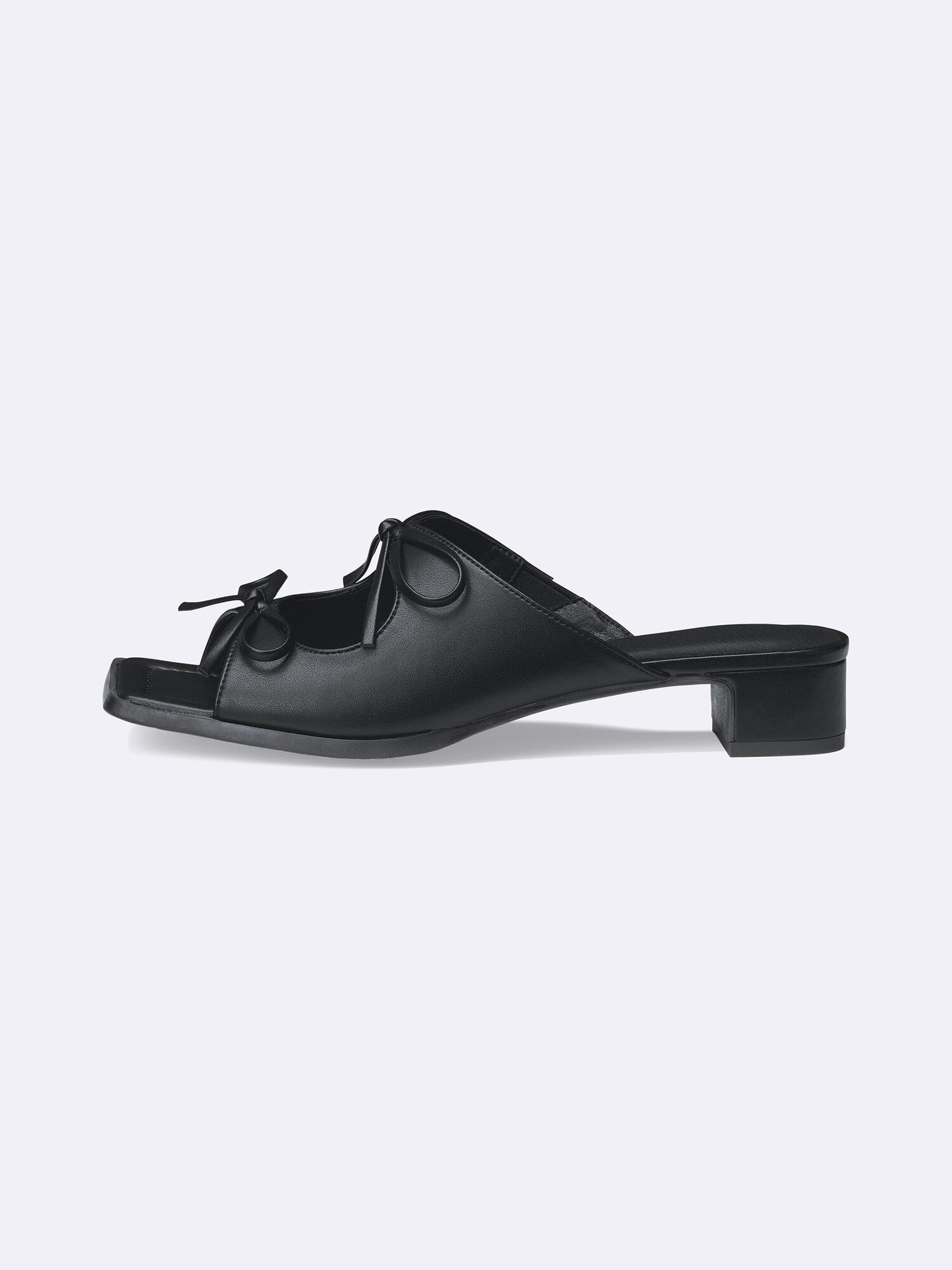 【PORTERNA】Basic Ribbon Strap Toe Mules PORTERNA】Basic Ribbon Strap Toe Mules