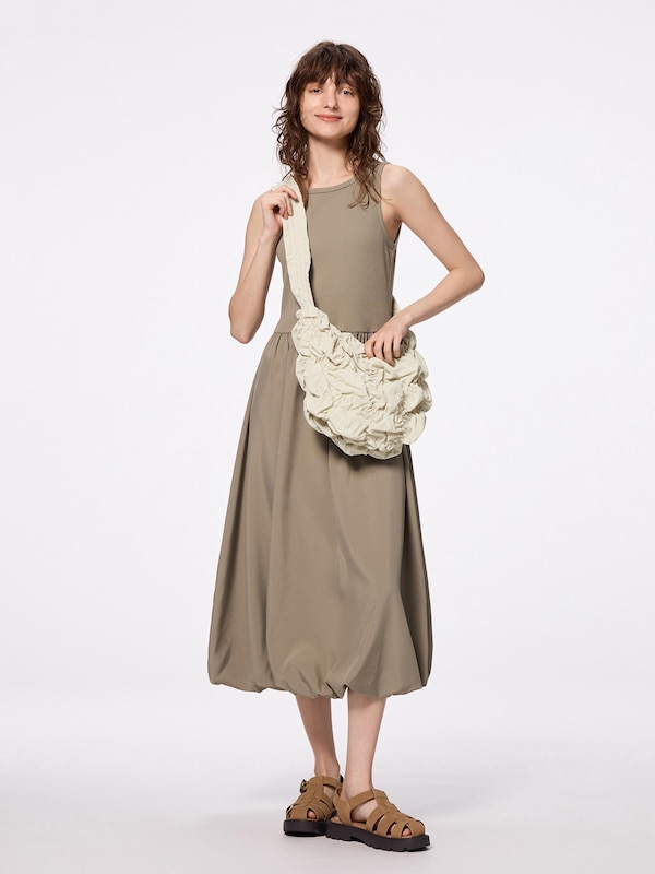 Gathered Shoulder Bag