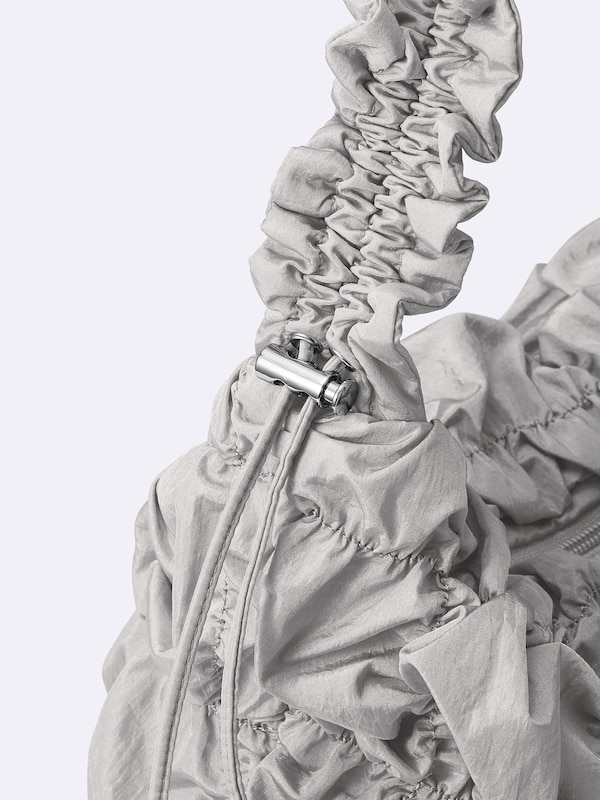 Gathered Shoulder Bag