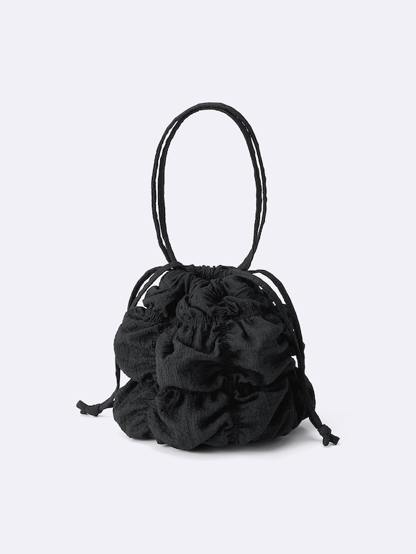 Shirring Drawstring Bag