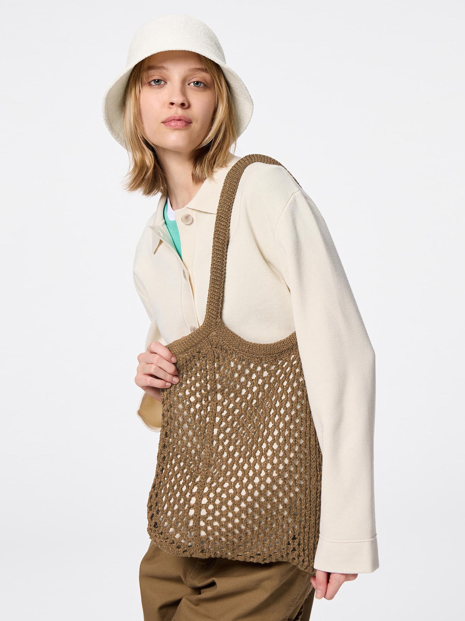 Mesh Knitted Bag | GU US