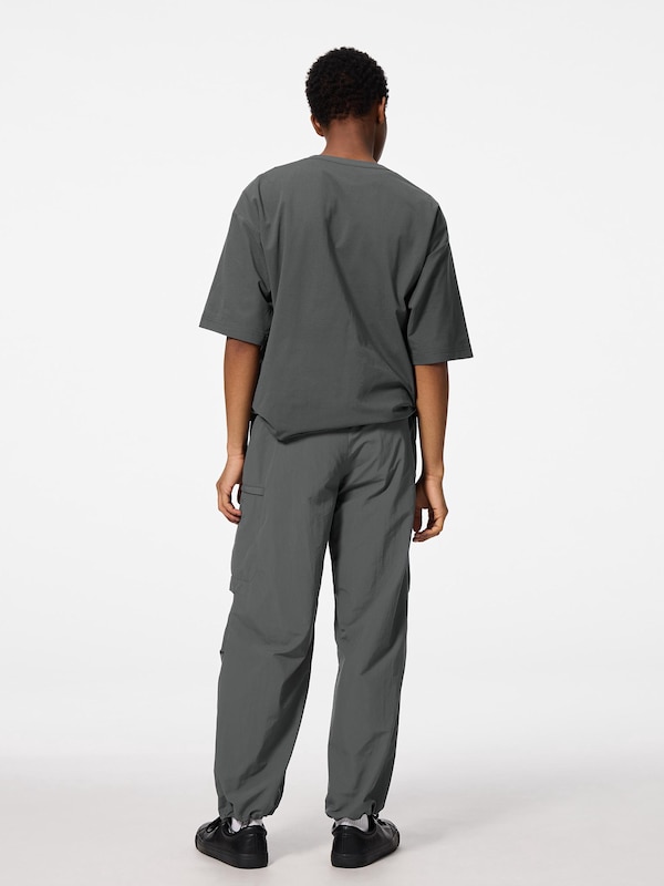 Nylon Zip Parachute Pants