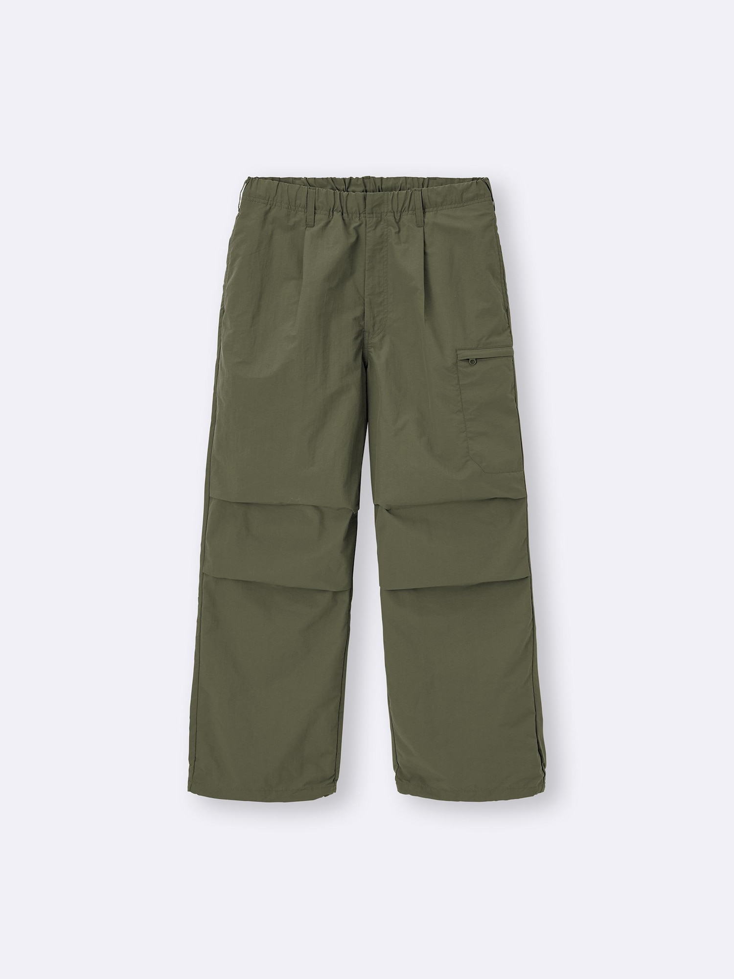 Nylon Zip Parachute Pants | GU US