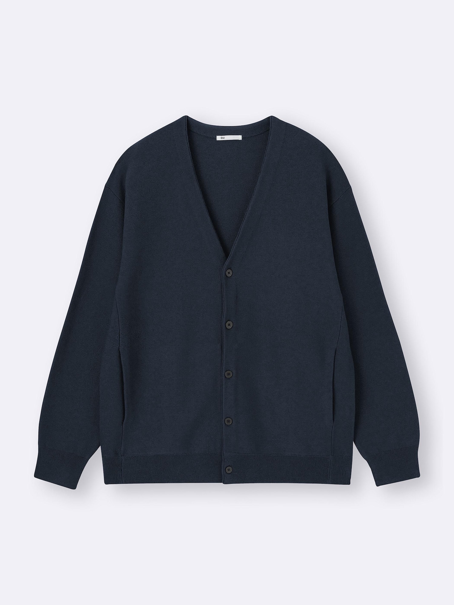 Unisex Washable V Neck Cardigan | GU US