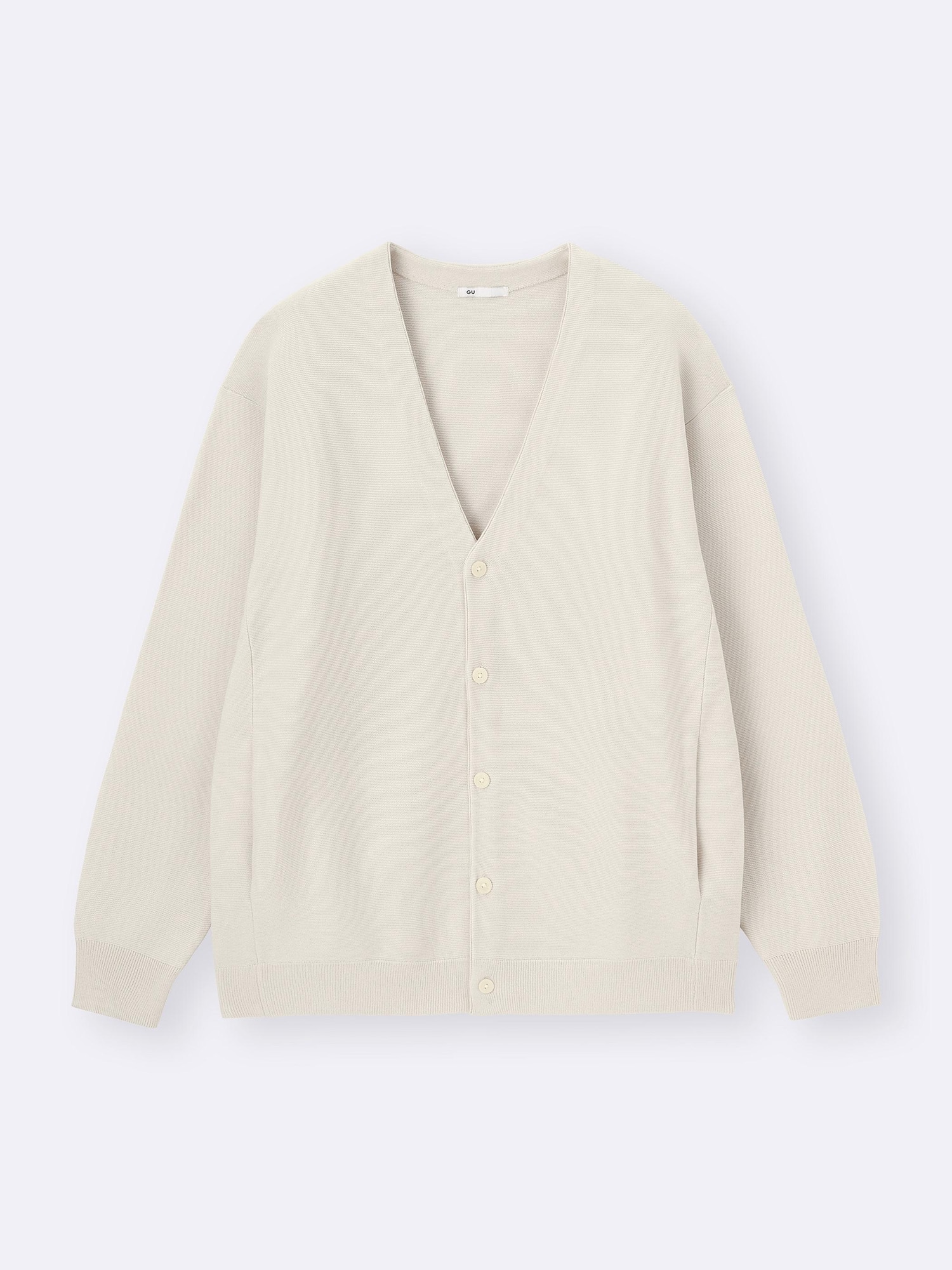 [COSYHARU公式] Velour Ribbed V-Neck Cardigan 4color Twinset Silk Blend Ribbed V-Neck Cardigan