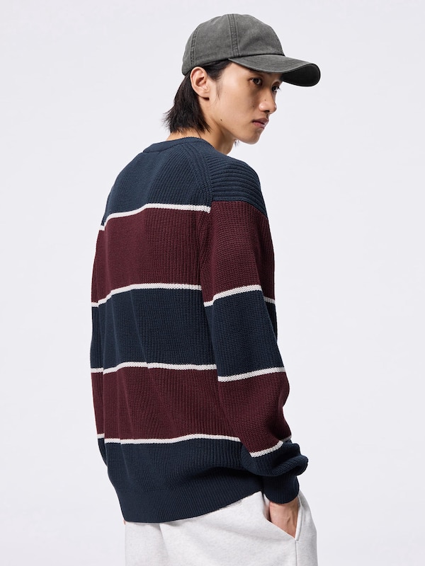 Striped Crew Neck Sweater