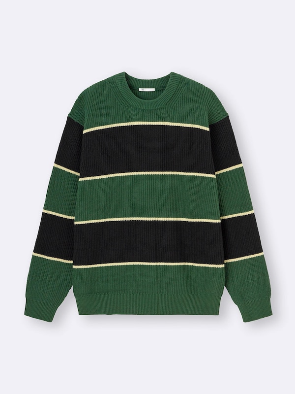 Striped Crew Neck Sweater