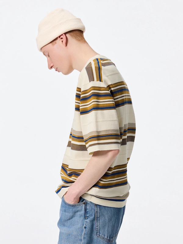 Washable Multi Striped Sweater | HalfSlv