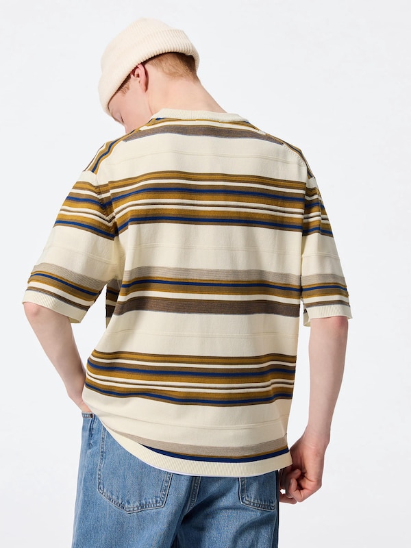 Washable Multi Striped Sweater | HalfSlv
