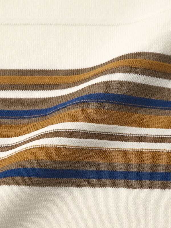 Washable Multi Striped Sweater | HalfSlv