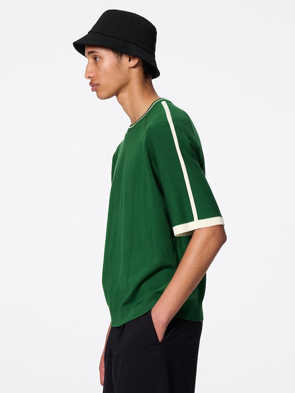 Crew Neck Sweater | Lined | HalfSlv