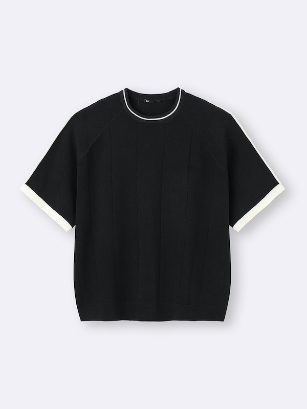 Crew Neck Sweater | Lined | HalfSlv