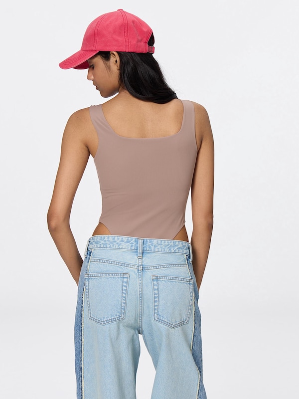 Bra-Feel Square Neck Bodysuit