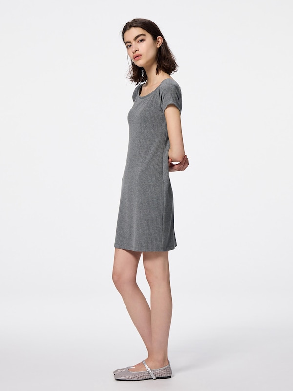 Bra-Feel Off The Shoulder Mini Dress