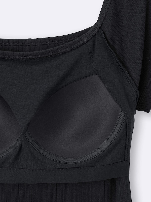 Bra-Feel Off The Shoulder Mini Dress