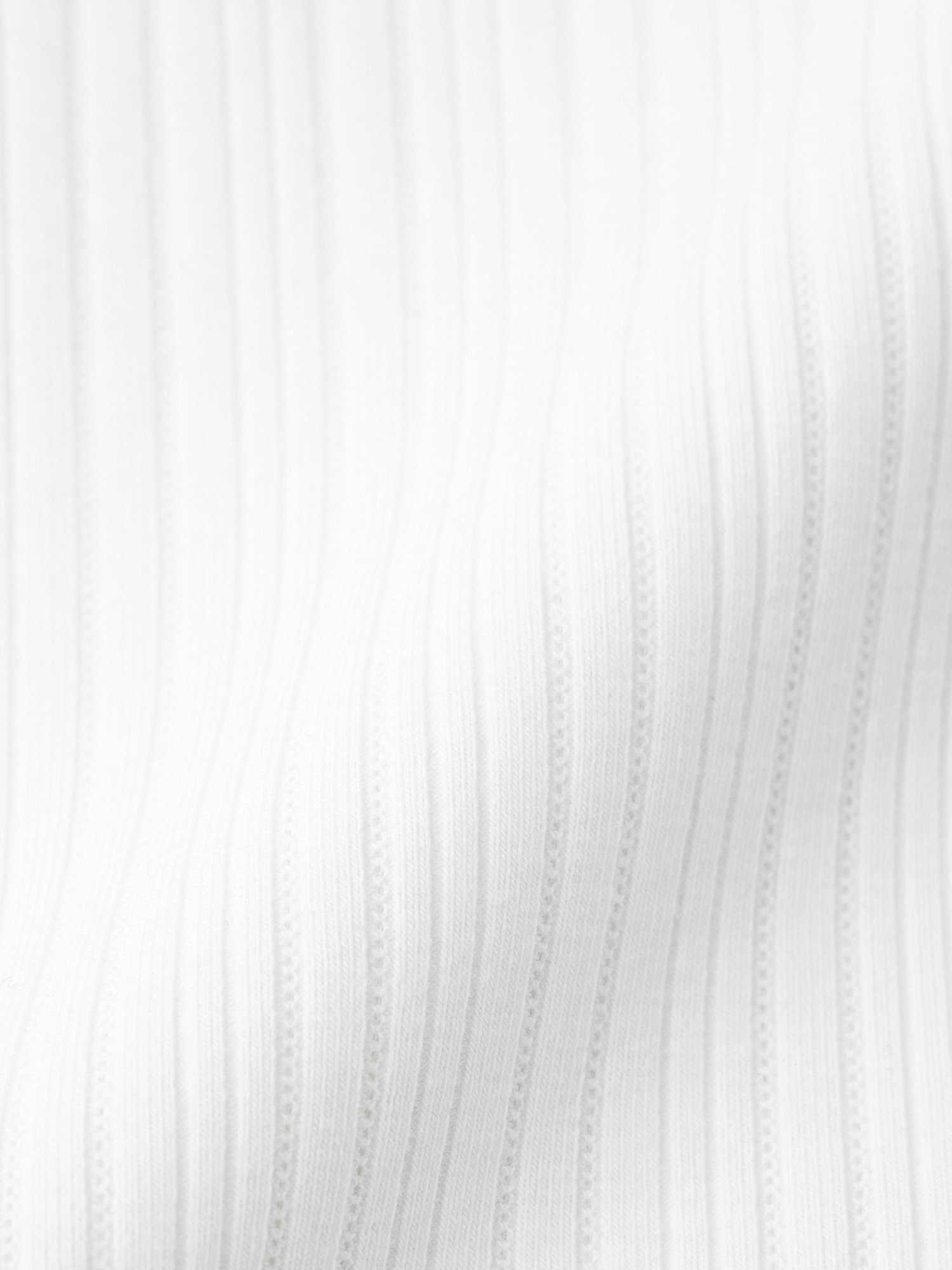 Cotton Blend Ribbed Cropped Wide Neck T-Shirt | GU US