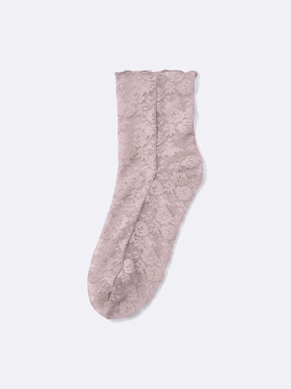 Lace Crew Socks