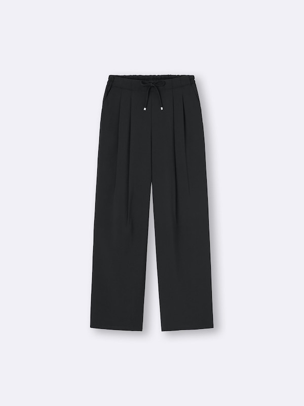 Draped Wide Pants