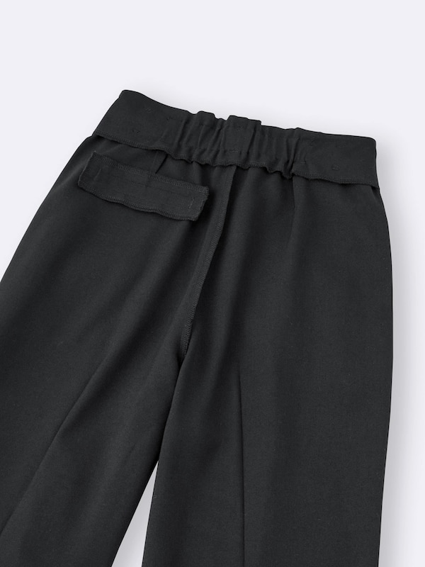 Belted Straight Pants