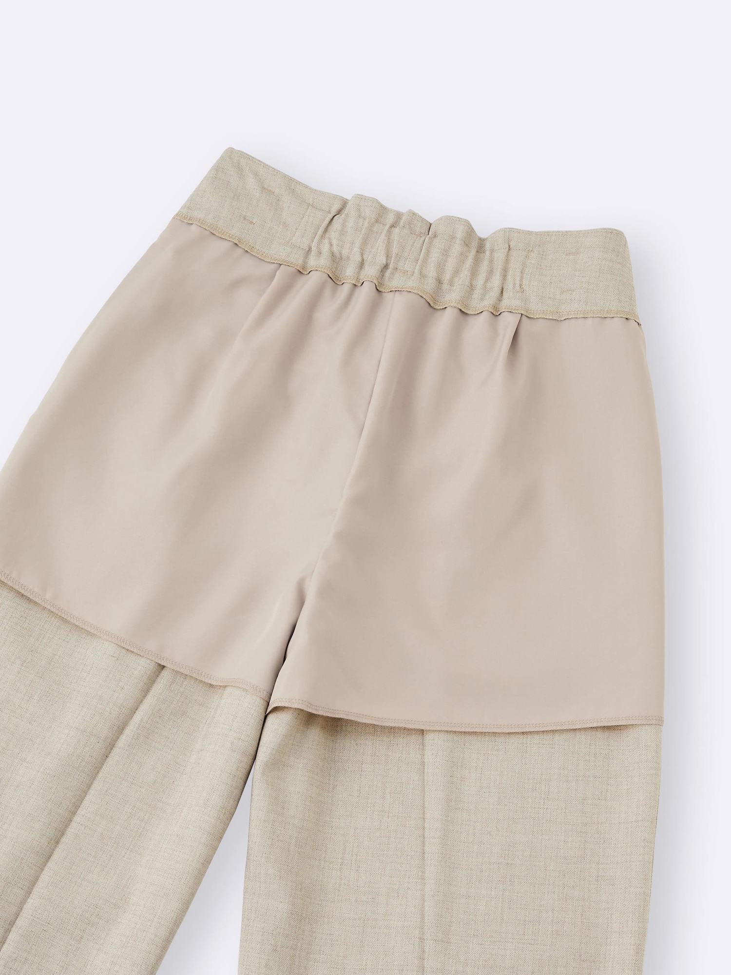 Belted Straight Pants | GU US
