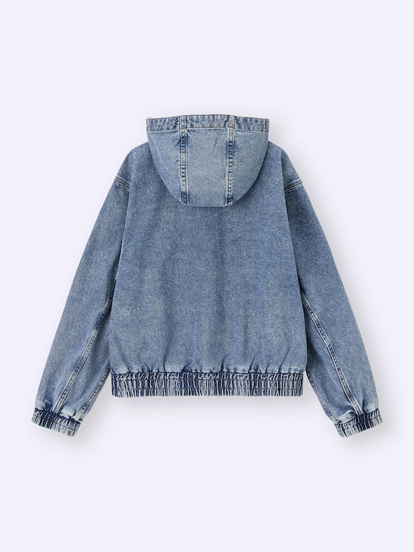 Denim Hoodie Jacket