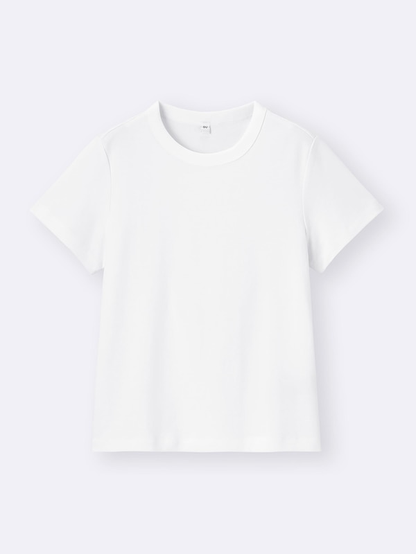 Cotton Smooth Crew Neck T-Shirt