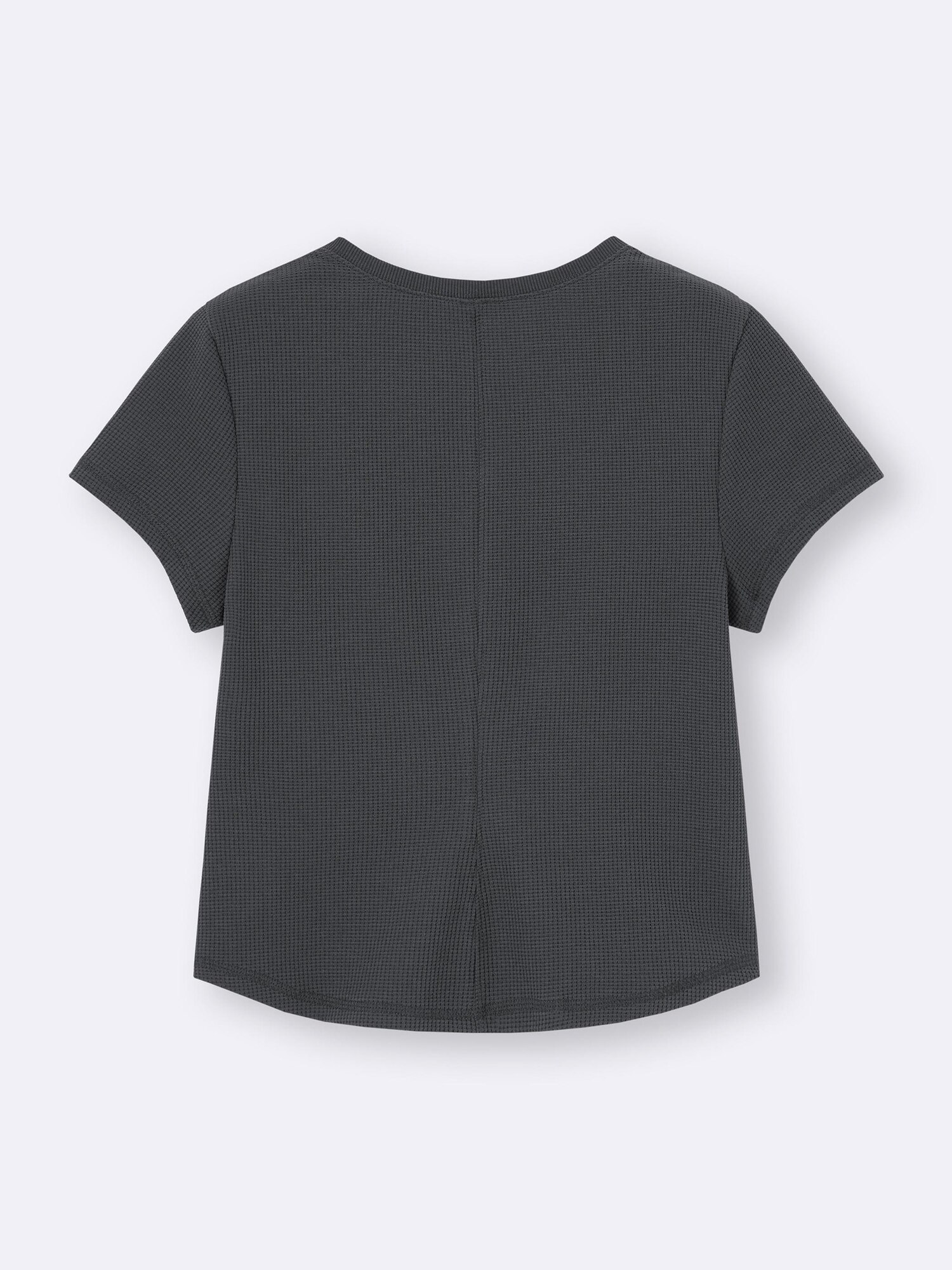 【DISCERNMENT】Cumin Fingerhole Waffle Henry Neck Waffle T-Shirt | Henley Neck | Long Sleeve | UNIQLO US