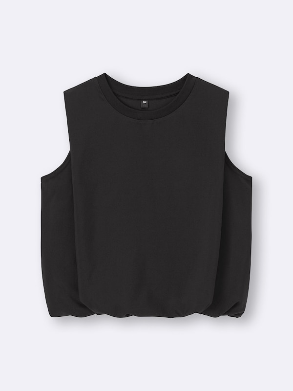 Bubble Hem Pullover | Sleeveless