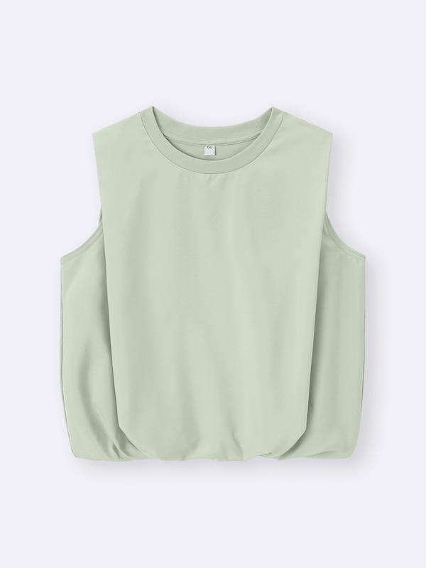 Bubble Hem Pullover | Sleeveless