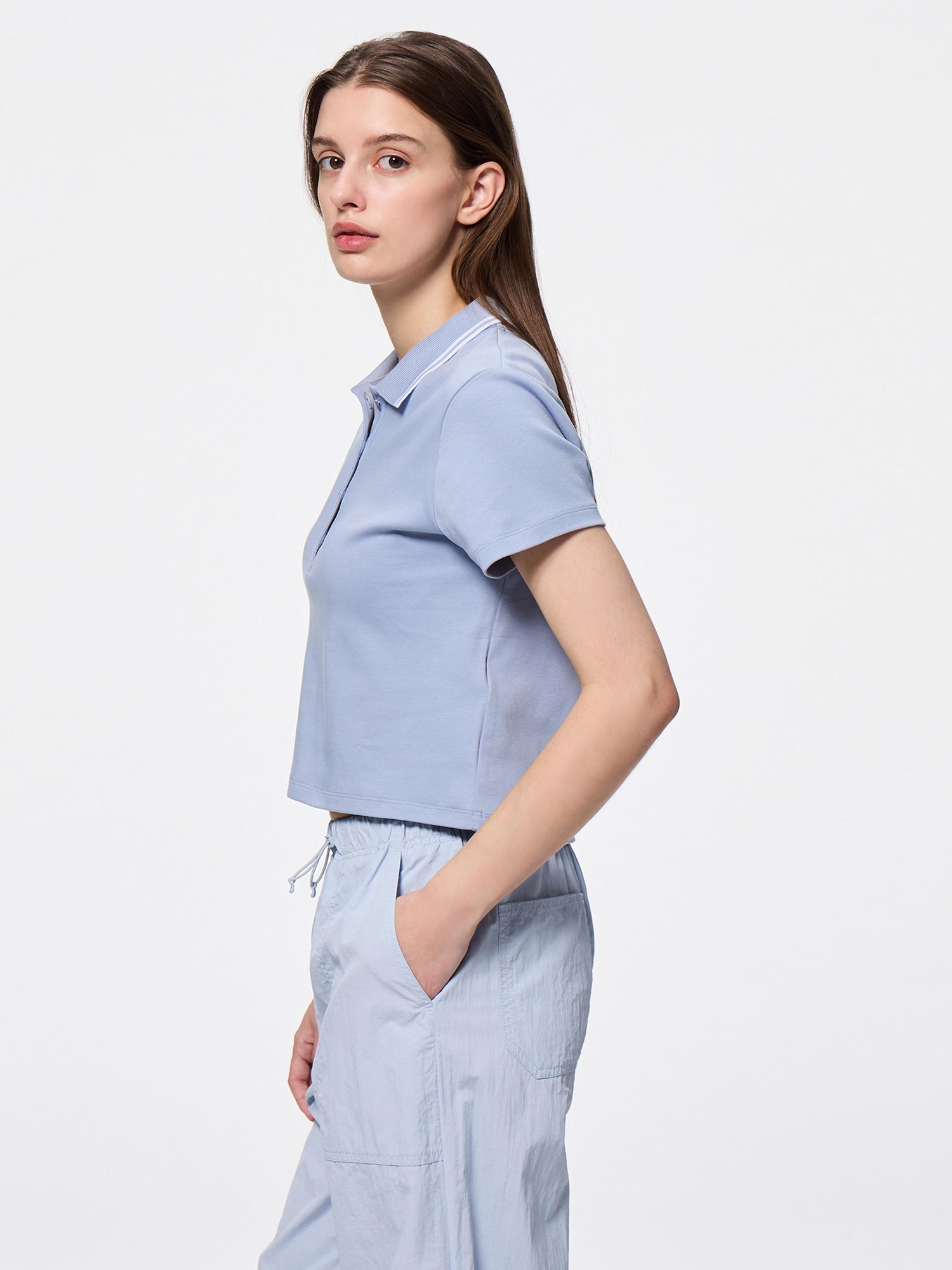 Lined Polo Shirt | Short | GU US