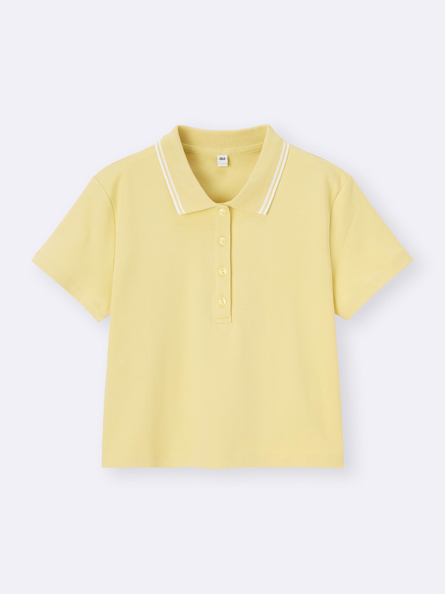 Lined Polo Shirt | Short | GU US