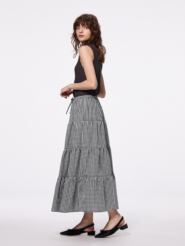 Tiered Maxi Skirt