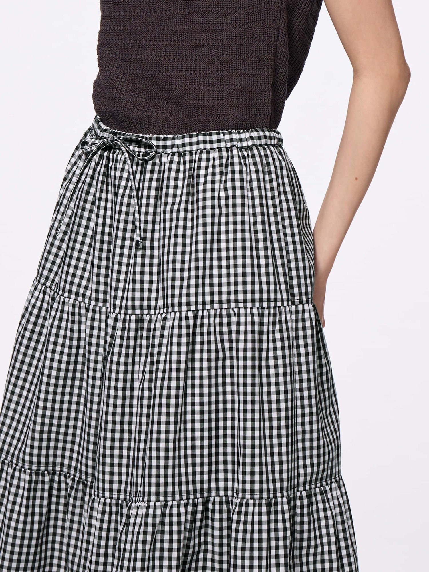 Tiered Maxi Skirt | GU US